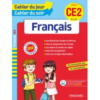 Cahier du jour/Cahier du soir Français CE2 - Nouveau programme 2016